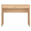 Scranton & Co Wilbur Home Office Writing Desk 2 Drawers Jackson Hickory