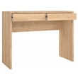 Scranton & Co Wilbur Home Office Writing Desk 2 Drawers Jackson Hickory