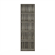 Scranton & Co 5-Tier Reversible Open Shelf Bookcase in French Oak Finish