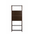 Scranton & Co Bamboo Cabinet Bookcase in Cappuccino Finish