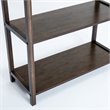 Scranton & Co Bamboo Cabinet Bookcase in Cappuccino Finish