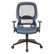 Scranton & Co Dillon Blue Air Grid Office Chair with Lumbar Support