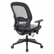 Scranton & Co Dillon Blue Air Grid Office Chair with Lumbar Support