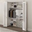 Scranton & Co 3-Tier Open Shelf Bookcase in White Engineered Wood