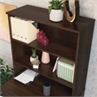 Scranton & Co Storage Hutch with Two Shelves Engineered Wood Noble Elm