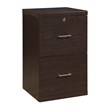 Scranton & Co Alpine 2-Drawer Wood Vertical File Cabinet with Loc in Espresso