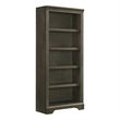 Scranton & Co Home Office Solid Wood Bunching Bookcase in Gray