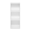 Scranton & Co 3-Tier No-Tool-Assembly Open Shelf Bookcase in White