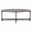 Scranton & Co 3 Piece Occasional Table Set in Gray Woodgrain Finish