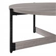 Scranton & Co 3 Piece Occasional Table Set in Gray Woodgrain Finish