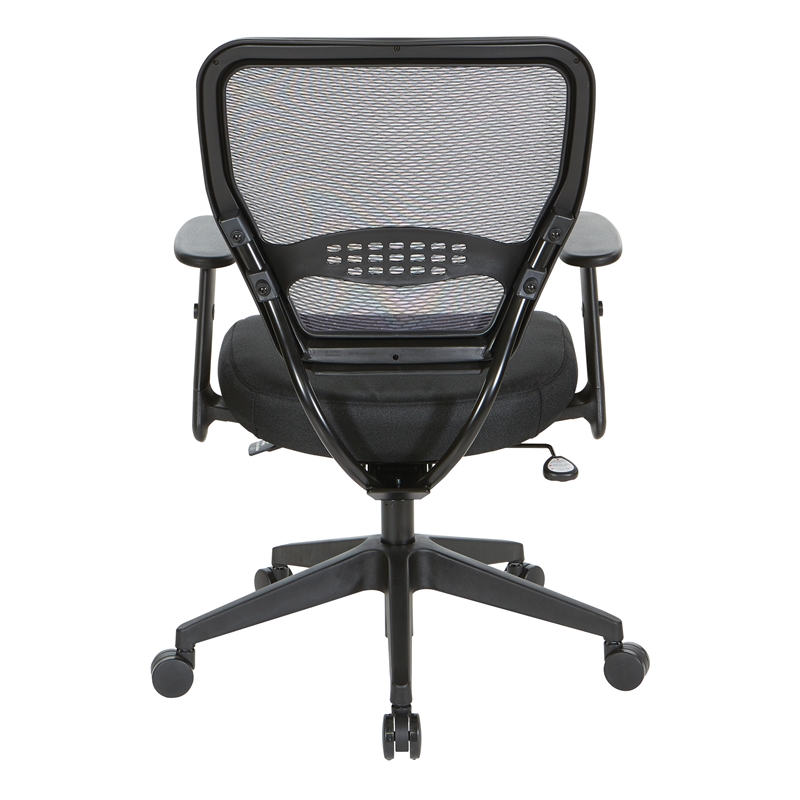 Scranton & Co 24/7 Intense Use Office Chair with Air Grid Back in Black