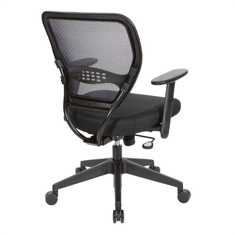 Scranton & Co 24/7 Intense Use Office Chair with Air Grid Back in Black