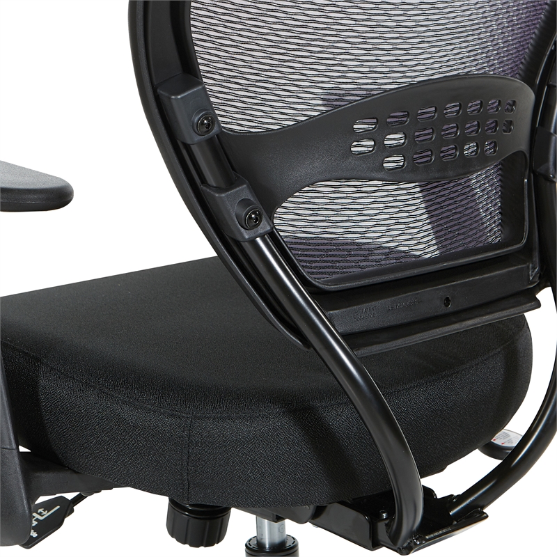 Scranton & Co 24/7 Intense Use Office Chair with Air Grid Back in Black