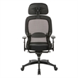 Scranton & Co Matrex Back Executive Office Chair with Mesh Seat