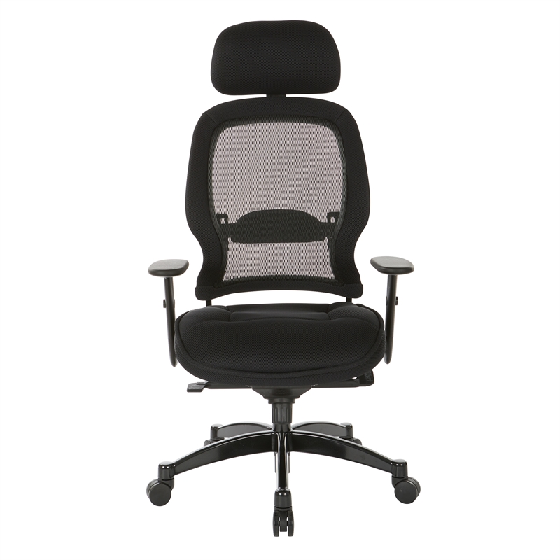 Scranton & Co Matrex Back Executive Office Chair with Mesh Seat