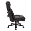 Scranton & Co High Back Black Bonded Leather Executive Chair