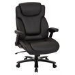 Scranton & Co High Back Black Bonded Leather Executive Chair