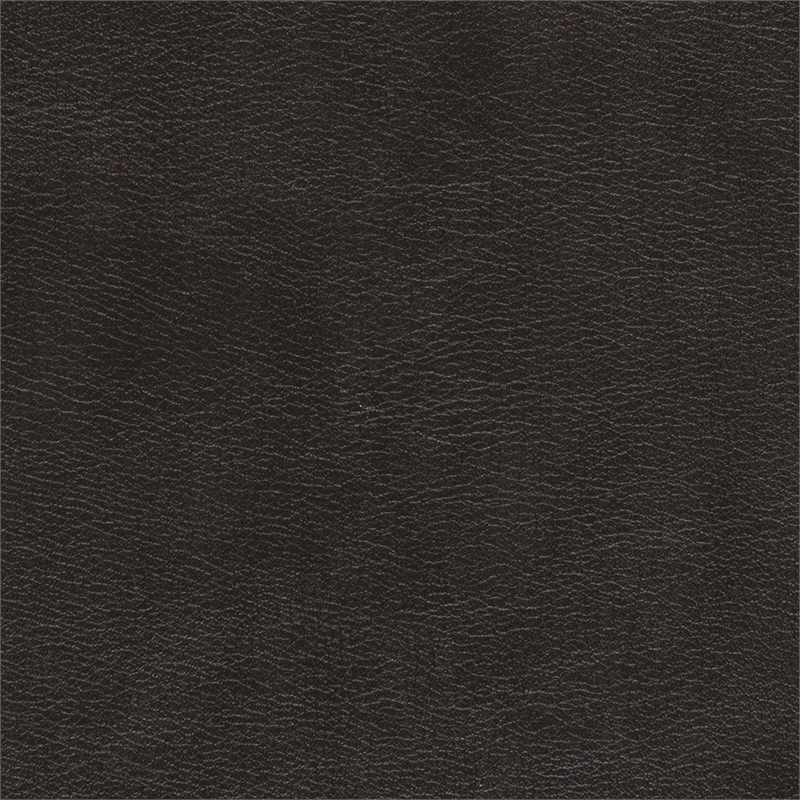 Scranton & Co Faux Leather Mid Back Manager's Chair in Cocoa Brown