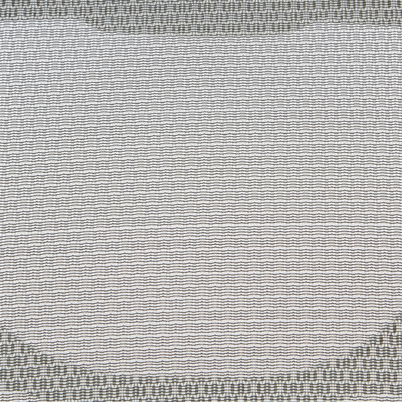 Scranton & Co White Mesh Mid Back Chair with Gray Fabric Mesh Seat
