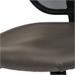 Scranton & Co Brown Fabric Mesh Back Drafting Chair with 18