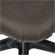 Scranton & Co Brown Fabric Mesh Back Drafting Chair with 18
