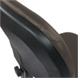 Scranton & Co Brown Vinyl Drafting Chair with Adjustable Foot Ring