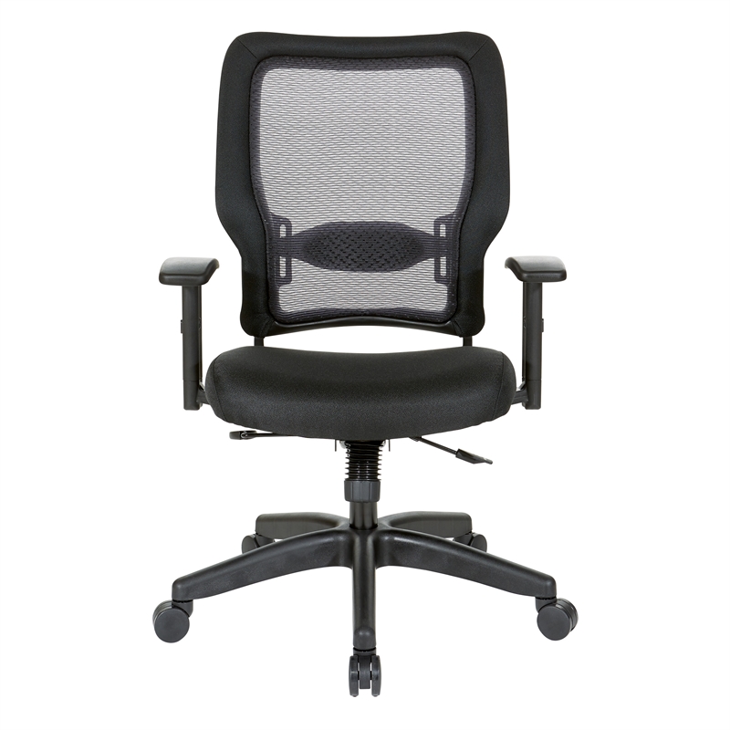 Scranton & Co 24/7 Intense Use Mesh Back Office Chair in Black