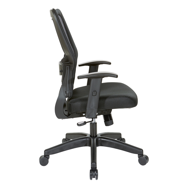 Scranton & Co 24/7 Intense Use Mesh Back Office Chair in Black