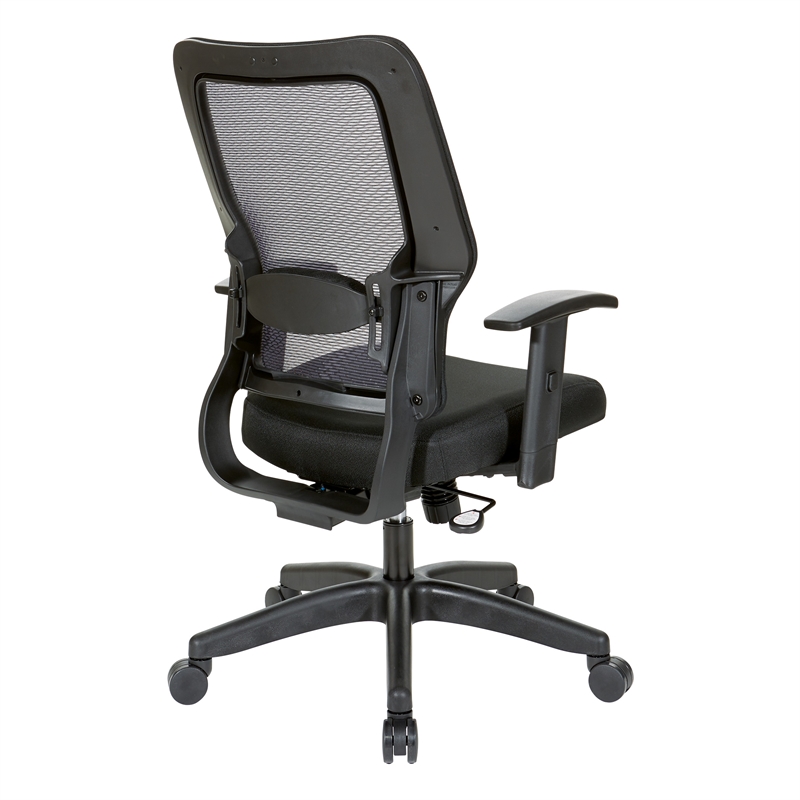 Scranton & Co 24/7 Intense Use Mesh Back Office Chair in Black