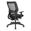 Scranton & Co 24/7 Intense Use Mesh Back Office Chair in Black