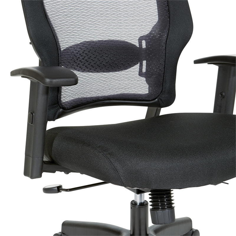 Scranton & Co 24/7 Intense Use Mesh Back Office Chair in Black