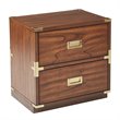Scranton & Co 2-Drawer Cabinet in Toasted Wheat - Engineered Wood