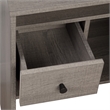 Scranton & Co Contemporary L-Shape Desk in Farm Oak Gray with Storage