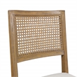 Scranton & Co Cane Back Dining Chair 2 Pack in Linen with Coastal Wash
