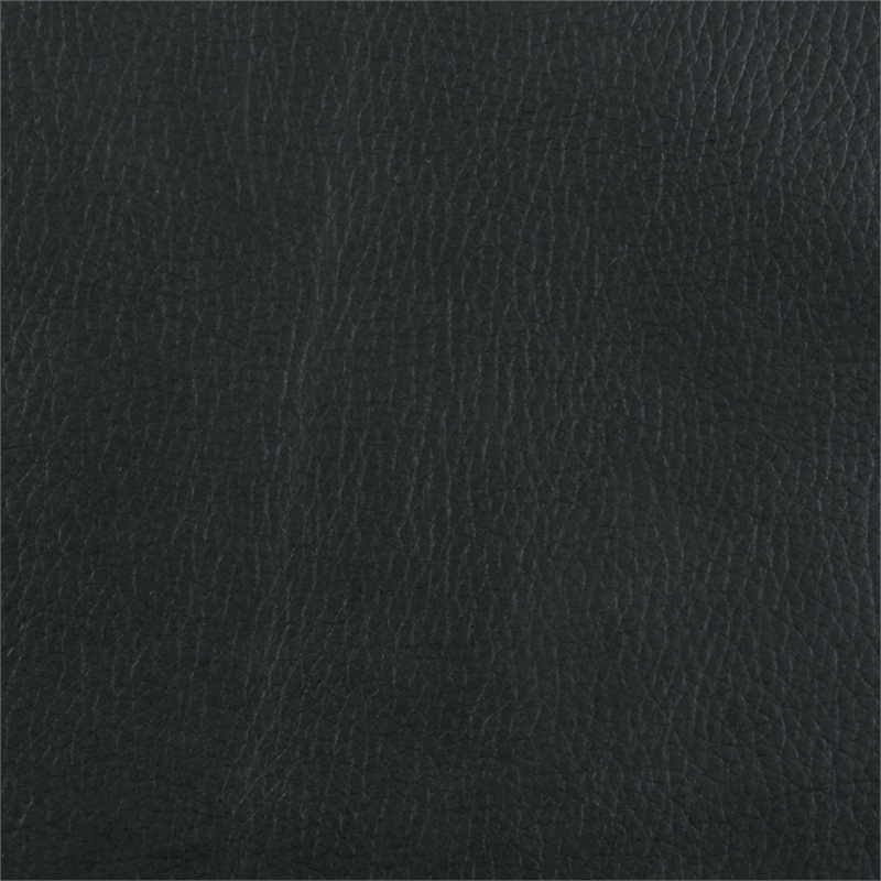 Scranton & Co Left Arm Facing Black Faux Leather Modular Armchair