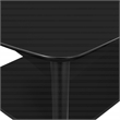 Scranton & Co Mid-Century Modern Coffee Table in Black Engineered Wood