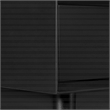 Scranton & Co Mid-Century Modern Console Table in Black Engineered Wood