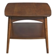 Scranton & Co Mid-Century Modern Coffee Table in Walnut Engineered Wood
