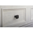 Scranton & Co 6-Drawer Farmhouse Dresser in Rustic White Engineered Wood