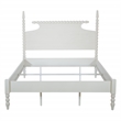 Scranton & Co Cottage Bed Set in Sandcastle Antique White with Spindle Design