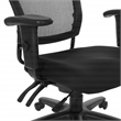 Scranton & Co Mesh Back Task Chair in Black Coal FreeFlex Fabric Seat