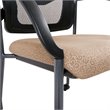 Scranton & Co ProGrid Back Visitor Chair in Khaki Beige Fabric