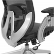 Scranton & Co Black Vertical Mesh Back Office Chair with Mesh Seat