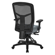 Scranton & Co ProGrid High Back Mesh Manager's Chair in Gray Fabric