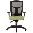 Scranton & Co ProGrid High Back Manager's Chair with Green Seat