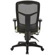 Scranton & Co ProGrid High Back Manager's Chair with Green Seat