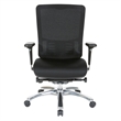 Scranton & Co Contemporary ProGrid Manager's Chair in Coal Black Fabric