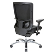 Scranton & Co Contemporary ProGrid Manager's Chair in Coal Black Fabric