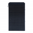 Scranton & Co 2-Drawer Locking Vertical File Cabinet in Black Woodgrain