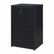 Scranton & Co 2-Drawer Locking Vertical File Cabinet in Black Woodgrain